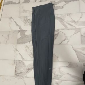 Dark seafoam green lululemon leggings